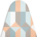 Encasa Homes Replacement Ironing Board Cover with Extra Thick Pad, Made in India, Standard (Fits Medium Boards 14 x 42 inch) Elasticated, Scorch Resistant, Durable - Blocks