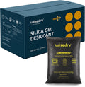wisedry 10 x 500 Grams [11 lbs] Rechargeable Silica Gel Car Dehumidifier, Microwave Fast Reactivated Desiccant Packets Large for Gun Safe Closet Basement Garage Storage Moisture Absorber Bag Reusable
