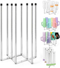 Palksky Foldable Bottle Drying Rack for Water Bottles & Cups - Stainless Steel Space Saving Dish Rack Holder Organizer for Kitchen Counter, Sink or Dishwasher