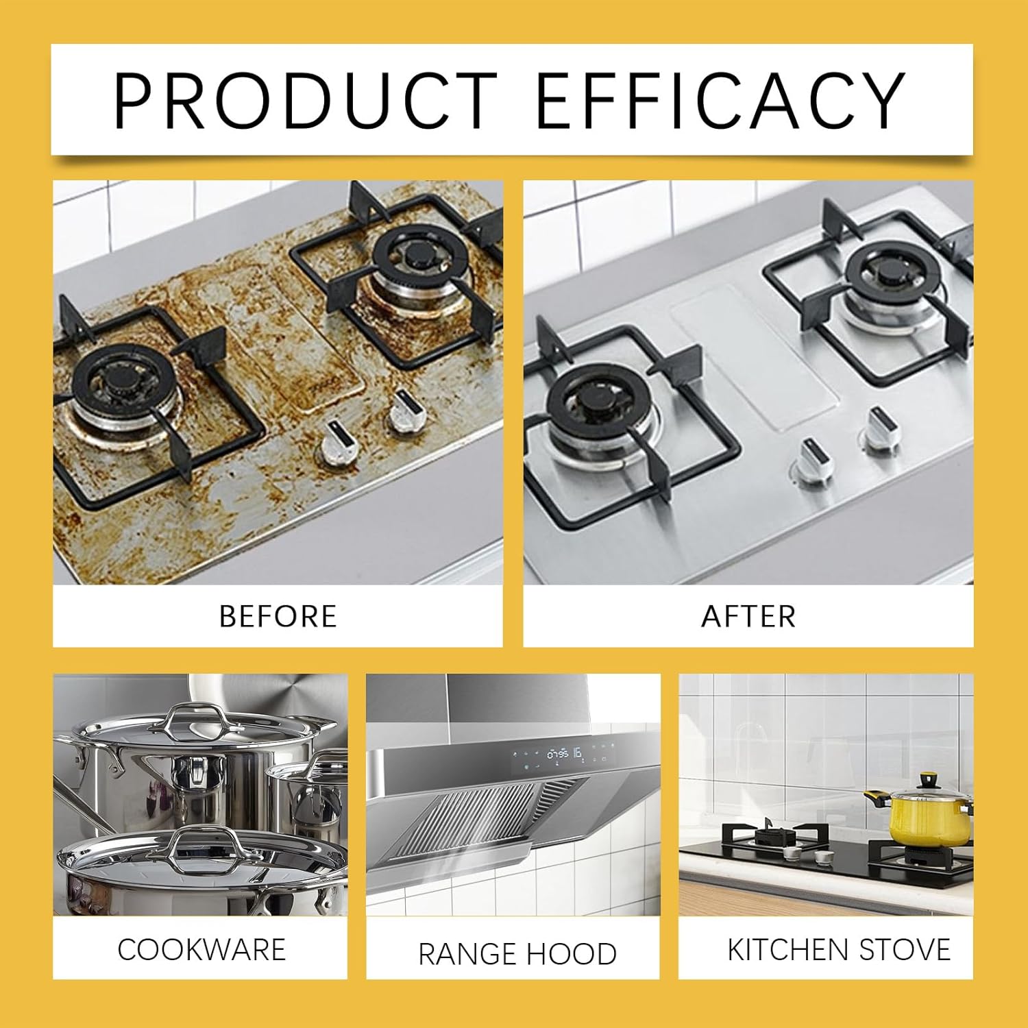 Multifunctional Powerful Kitchen Foam Cleaner, Rotateepic Foam Cleaner, Greasy Dirt Clean Spray, All-Purpose Heavy Duty Degreaser Cleaning Spray for Oven, Stove and Range Hood (1pcs)