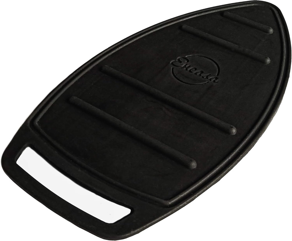 Encasa XO Silicon Mat for Hot Iron Rest - Heat Resistant, Anti - Slip, Thicker Pad for Protecting Your Table During Ironing, Non-Burning, Machine Washable, Durable - Black