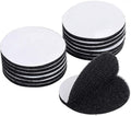 BRAVESHINE 12PCS Industrial-Strength Hook and Loop Fasteners - Double Sided Sticky Tapes - Anti Slip Rug Gripper Tapes Carpet Stickers for Home Office Use - Round Adhesive Wall Mounting Tape 1.5inch