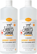 Skout's Honor Laundry Booster Stain & Odor Removal Additive - Plant-Powered Formula for Pet Bedding, Clothing, and Washable Pee Pads - Eco-Friendly & Cruelty-Free, 32 oz, 2-Pack