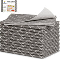 Cooyes 2 in 1 Refrigerator Liners & Fresh mats for Fridge Drawer and Glass Shelves, Absorbent Fridge Liners Washable, BPAfree Cloth Shelf Paper - Keep Produce Fresh Longer