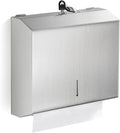 Paper Towel Dispenser Wall Mount Commercial, C Fold Multifold Hand Paper Towel Dispenser, Stainless Steel Tissue Holder