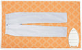 Encasa XO Ironing Mat/Pad (Large 48"x28") with 3mm Padding & Silicone Iron Rest for Steam Pressing on Tabletop or Bed - Heat Resistant, Portable, Quilting & Travel Blanket - Peach Tiles