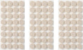 Furnigear Felt Furniture Pads for Hardwood Floors - Self Adhesive Chair Felt Pads, Floor Protector for Furniture Feet, Furniture Sliders Moving Your Furniture Smoothly - Anti Scratch 96 Pcs 3/4" Round