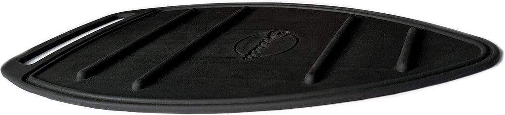 Encasa XO Silicon Mat for Hot Iron Rest - Heat Resistant, Anti - Slip, Thicker Pad for Protecting Your Table During Ironing, Non-Burning, Machine Washable, Durable - Black