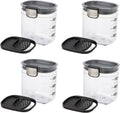 Progressive PKS-401 1.5 Cup Mini Prokeeper+ Airtight Silicone Seal Storage Container Great For Spices & Baking Acessories (4- Piece)