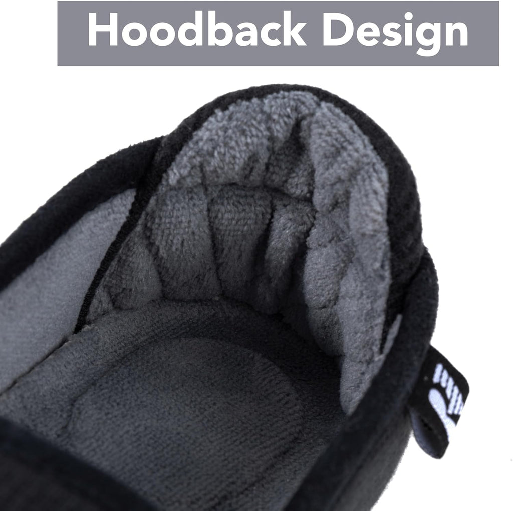 RockDove Women's Two-Tone Hoodback Slipper with Removable Insole