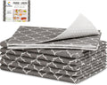 Cooyes Drawer Liner for Shelf and Refrigerator, 2 in 1 Fridge Drawer Liners & Fresh mats for Glass Shelves Bins, BPAfree Absorbent Cloth Material - Keep Produce Fresh Longer