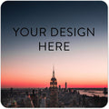 100 Custom Vinyl Stickers - Upload Your own Image, Text, Design, Logo - Personalized Logo Labels for Handmade, Packaging, Bottle, Jars, Candle, Brand Stickers (City, 4x4 Square)