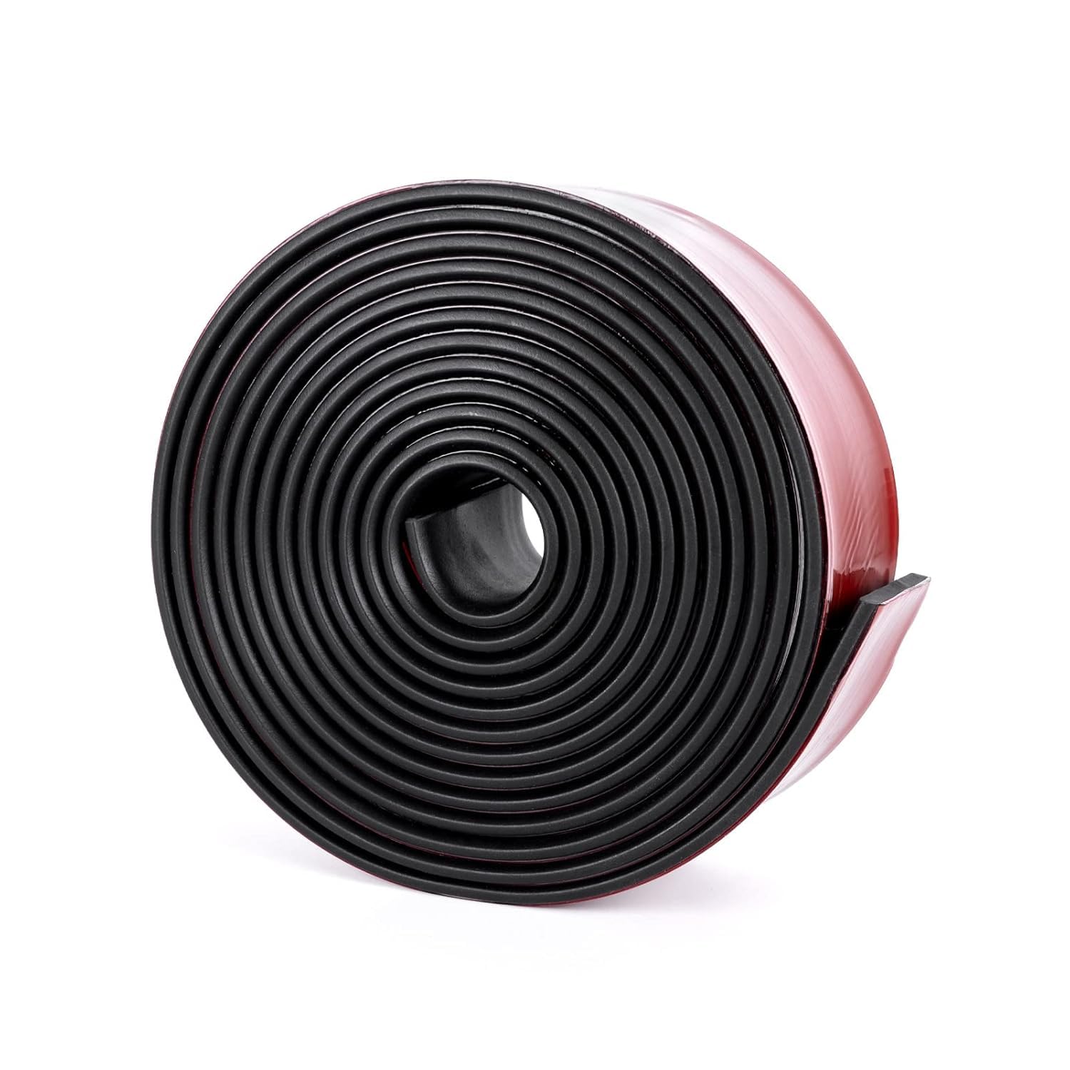 Neoprene Rubber Strips Self Adhesive Sheets, Rolls & Strips with Adhesive Backing Rubber Pads Self Stick Seal Gasket Tape for Matting Padding - 2" Wide x 1/8" Thick x 20' Long