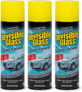 Invisible Glass 91164-3PK Premium Aerosol Glass and Window Cleaner for Auto and Home Cleans Glass, Windows, Windshields, and More, Streak-Free, Ammonia-Free, Tint-Safe, 19 oz (Pack of 3)