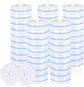 50 Count Disposable Toilet Wand Refills - Toilet Scrubber Refill with 5X Cleaning Power Toilet Bowl Cleaners, Bathroom Cleaning Supplies, No Falling Apart, Fresh Fragrance