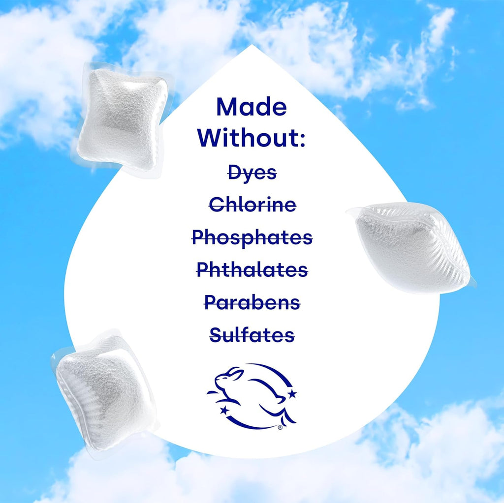 Dropps UltraWash Dishwasher Pods, Unscented (32 Count) - Biobased Power Deep Clean Dishwasher Detergent Tablets for Sparkling Shiny Dishes - No Rinse Aid or Pre-Wash Needed - Dishwashing Pods