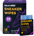 Henviro Shoe and Sneaker Cleaner Wipes - Shoe Cleaner, Shoe Cleaning Kit, Sneaker Cleaner, Shoe Cleaning Wipes, 30 Packs
