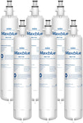 Maxblue Replacement for GE® RPWFE®, RPWF (with CHIP) Refrigerator Water Filter, Compatible with WSG-4, WF277, GFE28GMKES, PFE28KBLTS, GFD28GSLSS, PWE23KSKSS, GYE22HMKES, DFE28JSKSS, 6 Filters