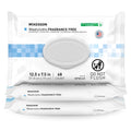 McKesson Washcloth Wipes for Adults, Unscented (3 Pack, 144 Washcloths) Disposable Wash Cloths for Body - Fragrance-Free No-Rinse Formula - Good for Incontinence and Elderly - 48 Wipes Per Pack