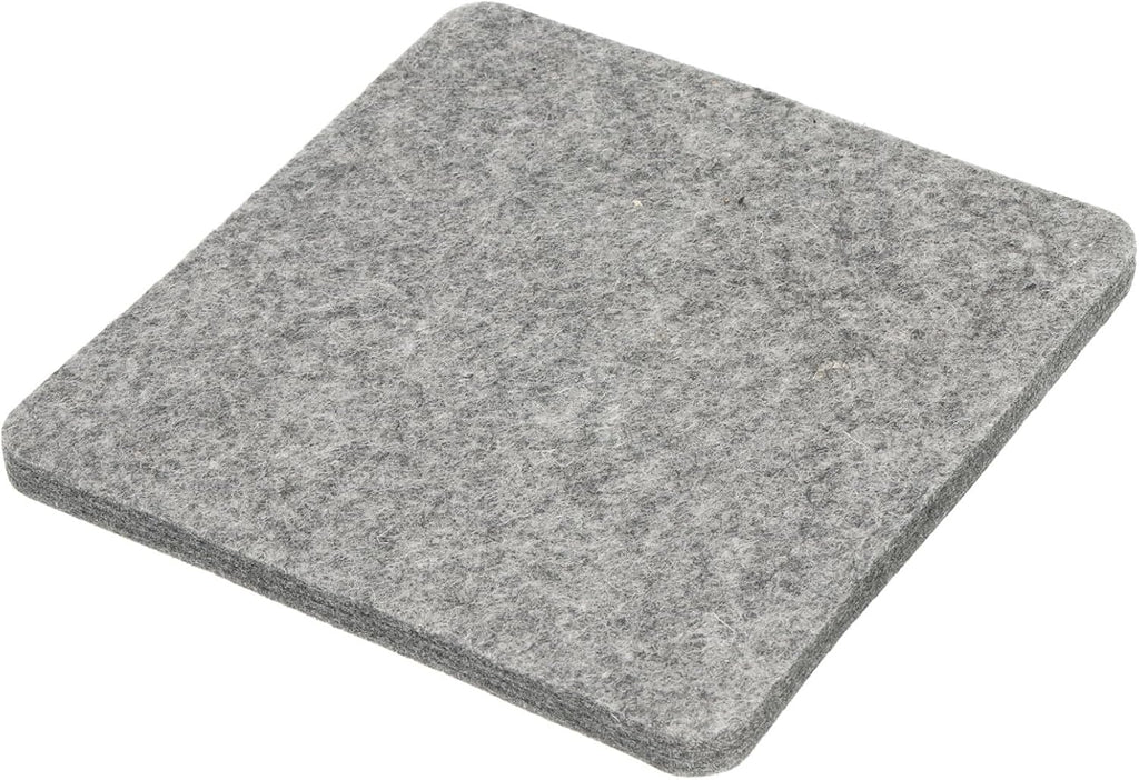 PATIKIL Wool Pressing Mat, 8.5" x 8.5" Wool Ironing Pad Blanket 0.5" Thickened Heat Resistant Quilting Ironing Pad for Quilters Sewing Craft, Grey