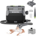 WORKPRO Steam Portable Carpet and Upholstery Cleaner, 16KPa Upholstery Cleaner Machine with Steam & Heating System, 4 Cleaning Modes & Versatile Tools, Spot Cleaner for Pet Stains, Couch, Car Seat