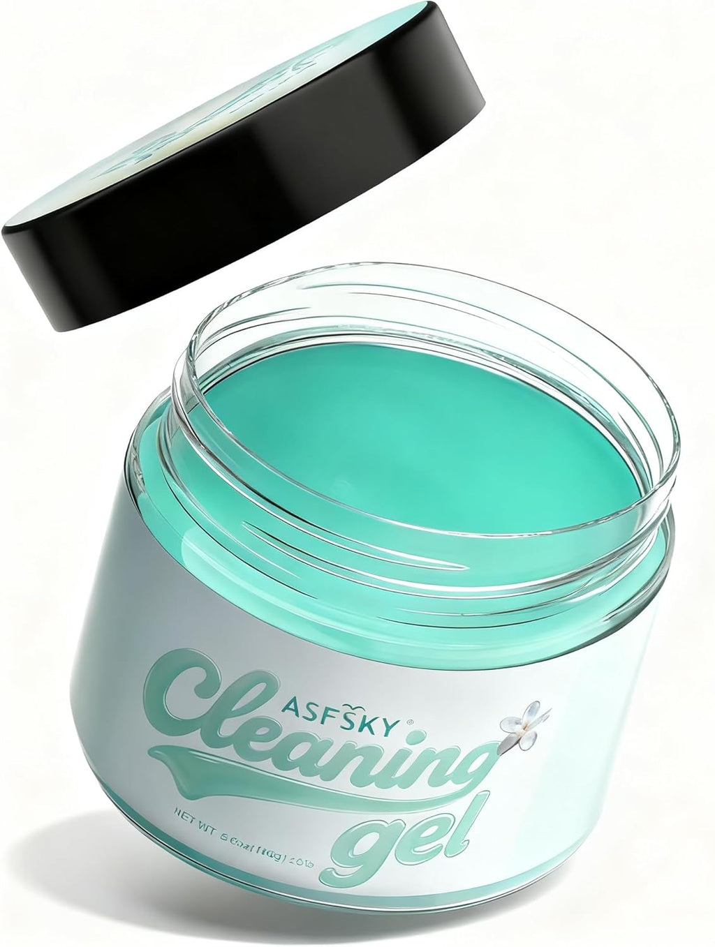 ASFSKY Car Cleaning Gel (Green,Magnolia) Cleaning Putty Universal Dust Cleaning Car Interior Cleaner Keyboard Dust Remover Car Slime Gifts for Men Women Girl（1 Pack）