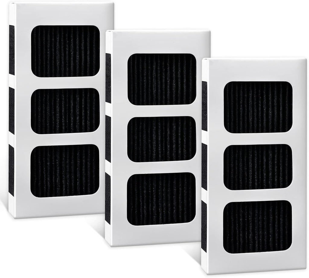 KEEPOW Paultra2 Refrigerator Air Filter Compatible with Frigidaire Pureair Ultra 2, Pure Air Ultra 2, Pureair Ultra ii, Electrolux 242047805, 5303918847, EAP12364179 (3 Pack)