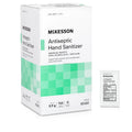McKesson Hand Sanitizer Gel with Aloe [144 Count] Travel Size, Single Packets, Individually Wrapped Sanitizers, Ethyl Alcohol