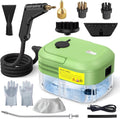 8-in-1 Handheld Steam Cleaner, 2200W High Pressure Steam Cleaner, 1.2L Portable Car Steam Cleaner for Home Kitchen, Bathroom, floor and Car Cleaning, 10s Fast Heating High Pressure Steam Cleaning