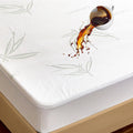 Twin XL Mattress Protector Waterproof Mattress Pad Washable Bamboo Rayon Mattress Cover Breathable Noiseless Bed Protector 5" - 21'' Elastic Fitted Deep Pocket