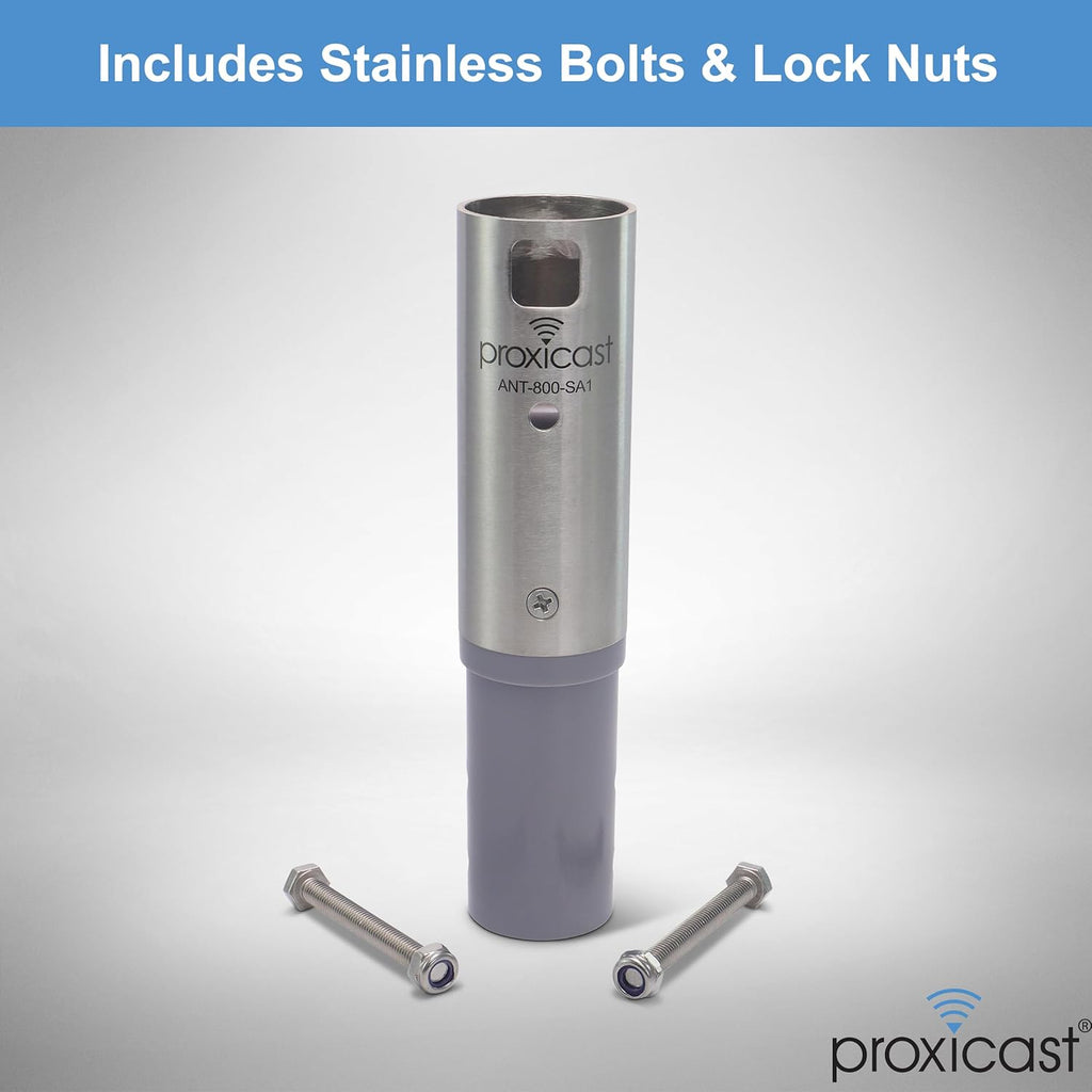 Proxicast Starlink Antenna Adapter for J-Max Antenna Mounts - Stainless Steel Coupler for V2 Rectangular Starlink Satellite Dish Antenna (ANT-800-SA1)