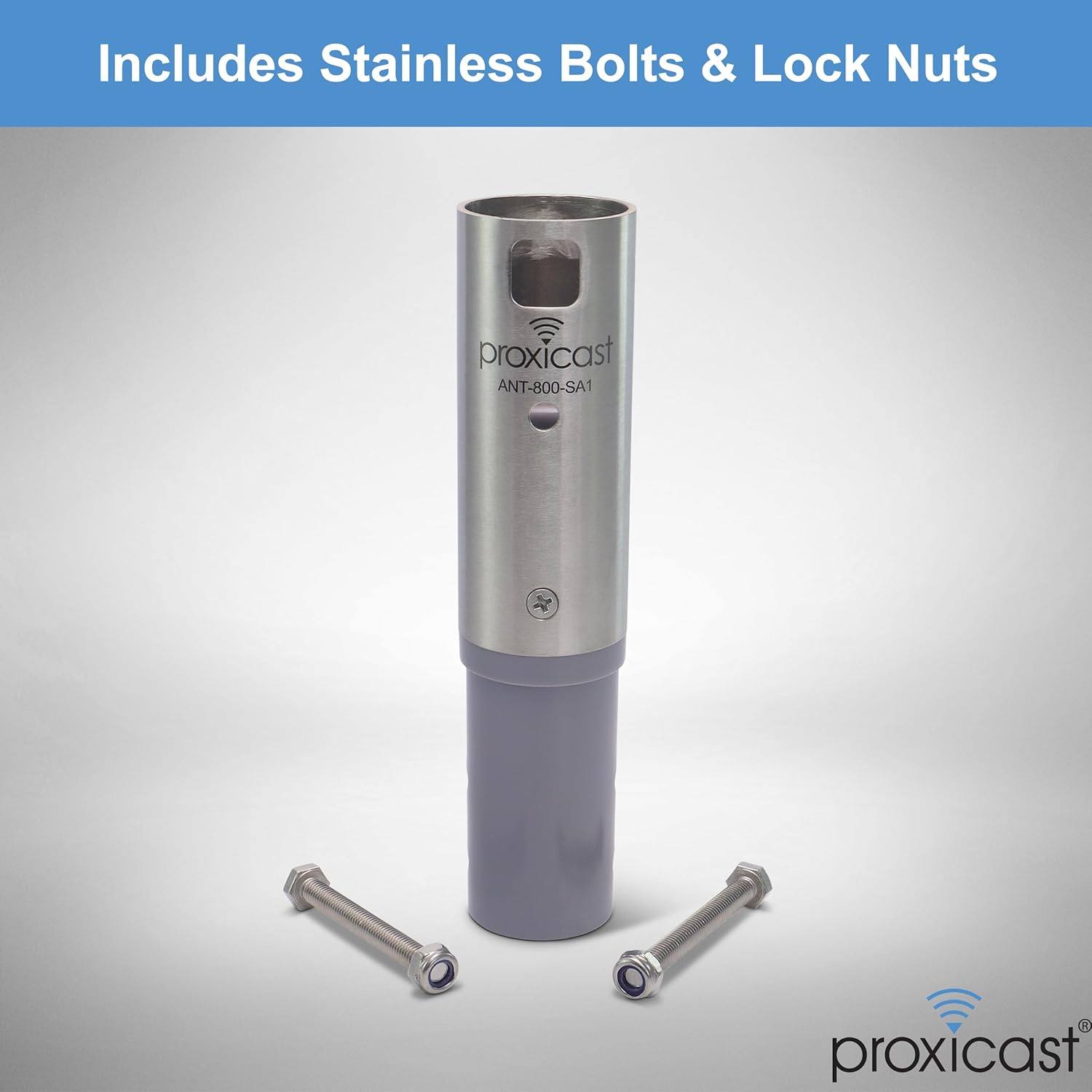 Proxicast Starlink Antenna Adapter for J-Max Antenna Mounts - Stainless Steel Coupler for V2 Rectangular Starlink Satellite Dish Antenna (ANT-800-SA1)