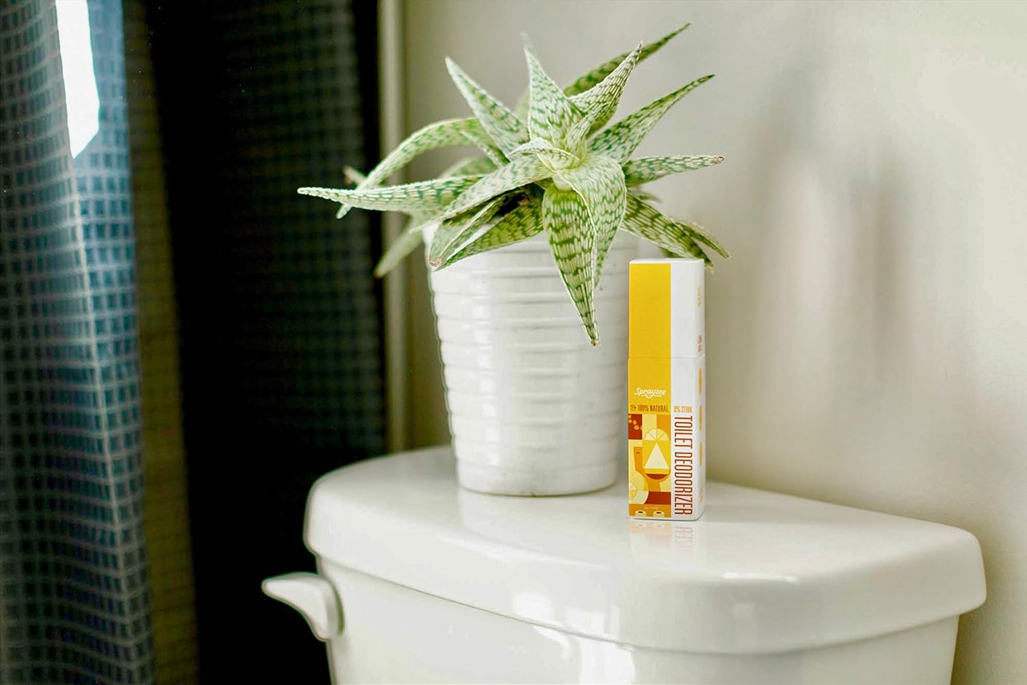 #1 Strongest Natural Toilet Spray for Poop + Bathroom Air Freshener (Citrus Haven) Extra Long Lasting Before You Go Toilet Spray Bathroom Poop Spray & Toilet Deodorizer w/Premium Grade Essential Oils
