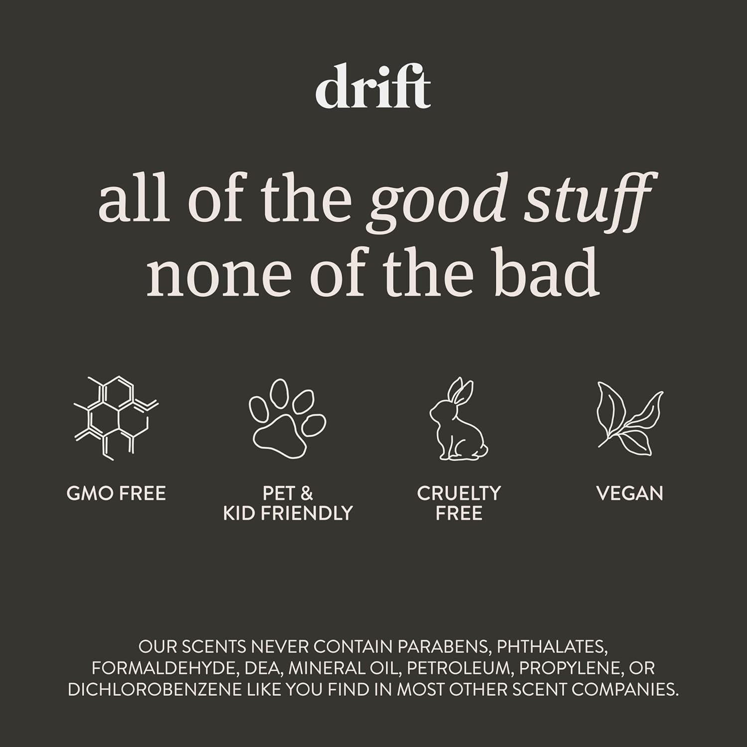 Drift Car Air Freshener - Stone Air Freshener Car Odor Eliminator - Long Lasting Scent - Auto Accessories - Metal Clip - Essential Oils - Clean Ingredients - Teak Scent Starter Kit