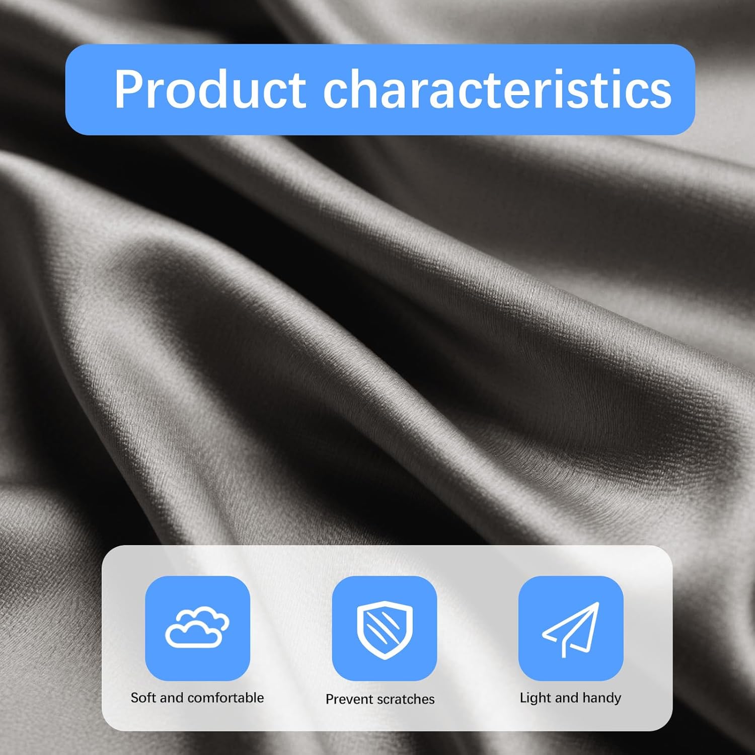 60 Pack Microfiber Cleaning Cloth for Glasses (5.5"x5.5"), Eye Glasses Clean Cloths Bulk Microfiber Lens Cleaner Cloth for Eyeglasses, Lenses, Silverware, Camera, Phones and Laptops