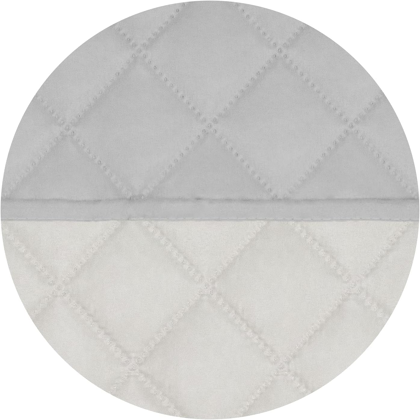 PureFit Reversible Quilted Sofa Cover, Water Resistant Slipcover Furniture Protector, Washable Couch Cover with Non Slip and Elastic Straps for Kids, Pets (Loveseat, Light Gray/Ivory)
