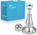 Neoera Magnetic Door Stopper, Updated Hydraulic Shock Absorbent Technology, Soft-Catch Magnetic Hold, Premium 304 Stainless Steel, Anti-Rust, Heavy Duty for Various Door Types, Wall Mount 6Pack