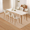 Kuyal Clear Chair Mat, Hard Floor Use, 8'×10' Transparent Office Home Floor Protector mat Chairmats (96" X 120" Rectangle)