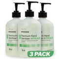 McKesson Hand Sanitizer with Aloe, 18 oz Pump Bottle [Pack of 3] - 70% Ethyl Alcohol, Spring Water Scent, No-Rinse Sanitizing Gel with Vitamin E and Moisturizers, Medical-Grade