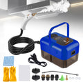 Handheld Steam Cleaner for Home, 2500W High Pressure Steamer for Cleaning, 9-Level Multipurpose Steam Cleaner for Car Floor Upholstery Kitchen Bathroom Grout Tile, 14 Accessories Included (Dark Blue)