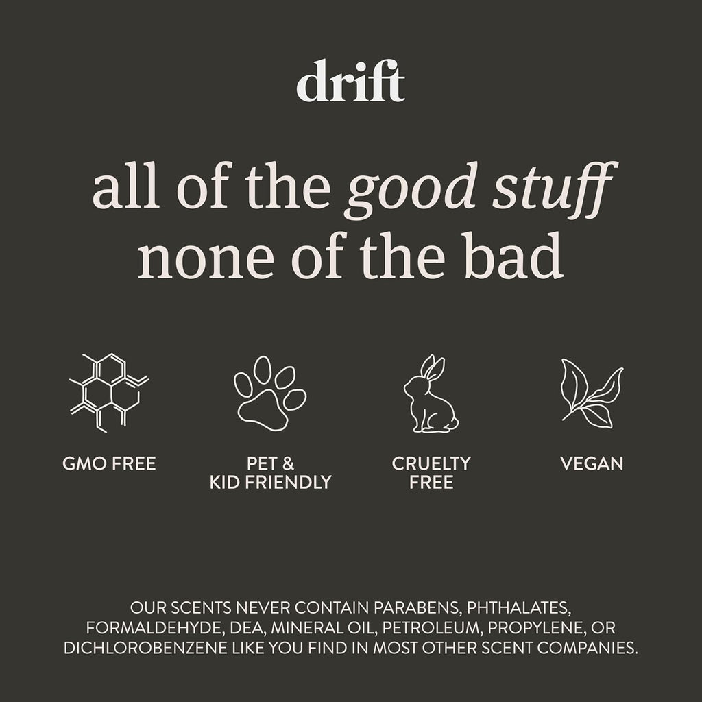 Drift Car Air Freshener Starter Kit - Wooden Deodorizer - Vehicle Odor Remover - Auto Scent Diffuser - Long-Lasting Car Freshening - Variety 3 Pack - CLIP INCLUDED