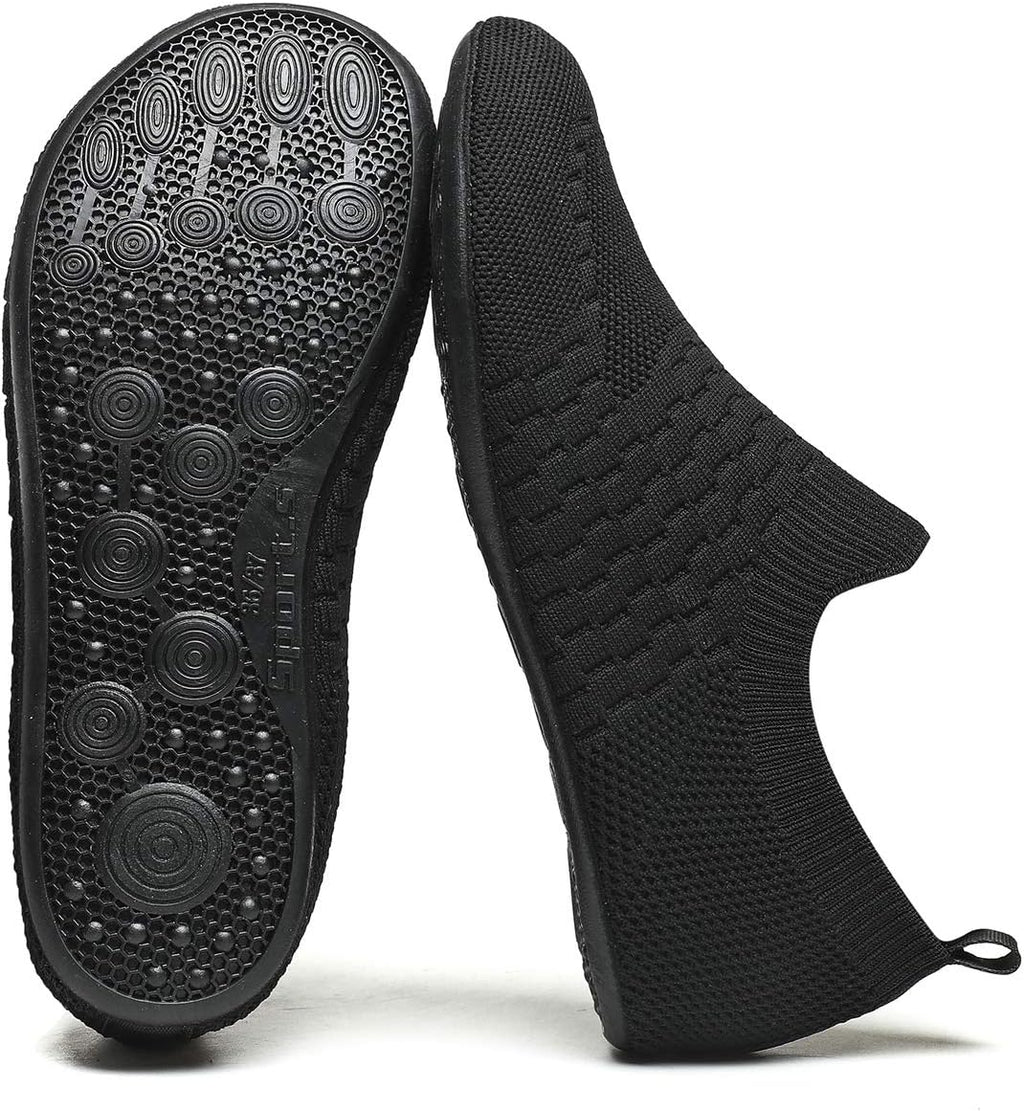 Adult Indoor House Slippers Socks Lightweight Non Slip Grip House Home Shoes for Women Men