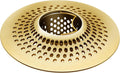 LKEYE Shower Drain Hair Catcher/Bathroom Drain Cover/Bathtub Drain Strainer/Shower Stall Drain Protector(Bronze)