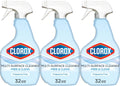 CLOROX Free & Clear Multi Surface Cleaner, Spray Bottle, Fragrance Free, 32 Fluid Ounces, Pack of 3