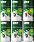 Fedicelly Lint Rollers Pet Hair Extra Sticky Refills,Mega Value Set 600 Sheets for Cat and Dog Hair Removal,100 Sheets Per Roller (Pack of 6)