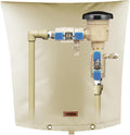 Backflow Preventer Pipe Insulation Cover (5°F) - Irrigation Sprinkler Valve Insulated Pouch - Water Well Pump Cover - Sturdy 5 Layers for Winter Freeze Protection, 14" W x 14" H, Beige