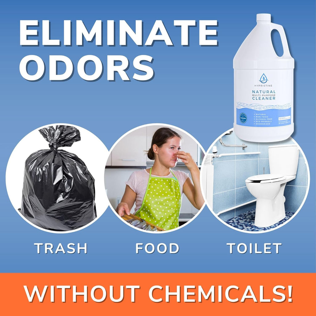 Pure Hypochlorous Acid Multi-Purpose Disinfectant Spray – Bleach- and Alcohol-Free Odor Remover, All-Surface Solution for Home, School and Office – Child-, Pet- and Food Contact-Safe