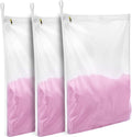 GOGOODA Delicates Laundry Bags, Fine Mesh Wash Bag for Lingerie, Underwear, Bra, Silk, Socks with Hanging Loop