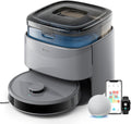 Lefant M3 Max Robot Vacuum, Auto Mop Washing, 20000Pa Suction, Self-Emptying & Refilling, 9mm Mop Lifting, 200RPM Spinning Mops, Smart Obstacle Avoidance, Gray