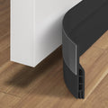 Holikme Door Draft Stopper Weather Stripping Door Seal - 38 inch, Black